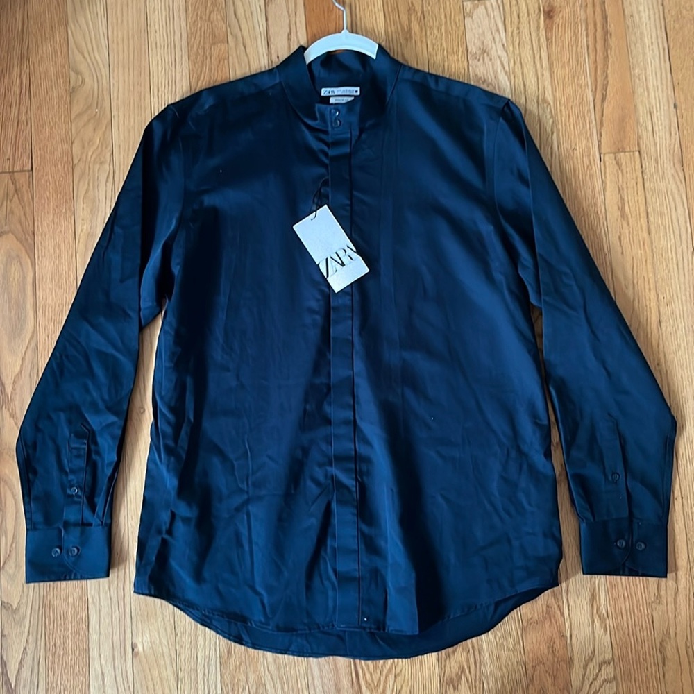 Zara Black Dress Shirt